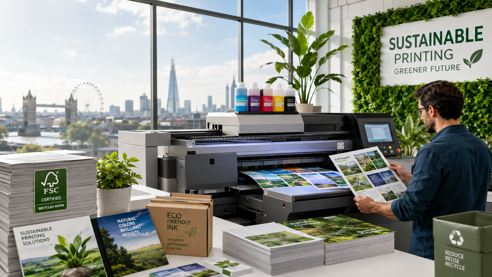 eco friendly prints in london